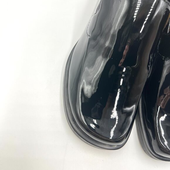 5W 5 WIDE WIDTH Franco Sarto Bocca Black Patent‎ Loafers Shoes - Picture 3 of 13